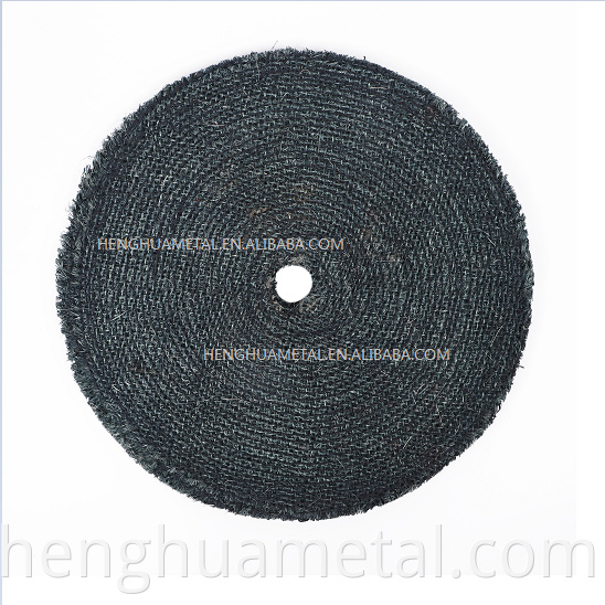 Henghua 2022 Logo Thualed Free Green Sisal Wheel Resilishing Wheel